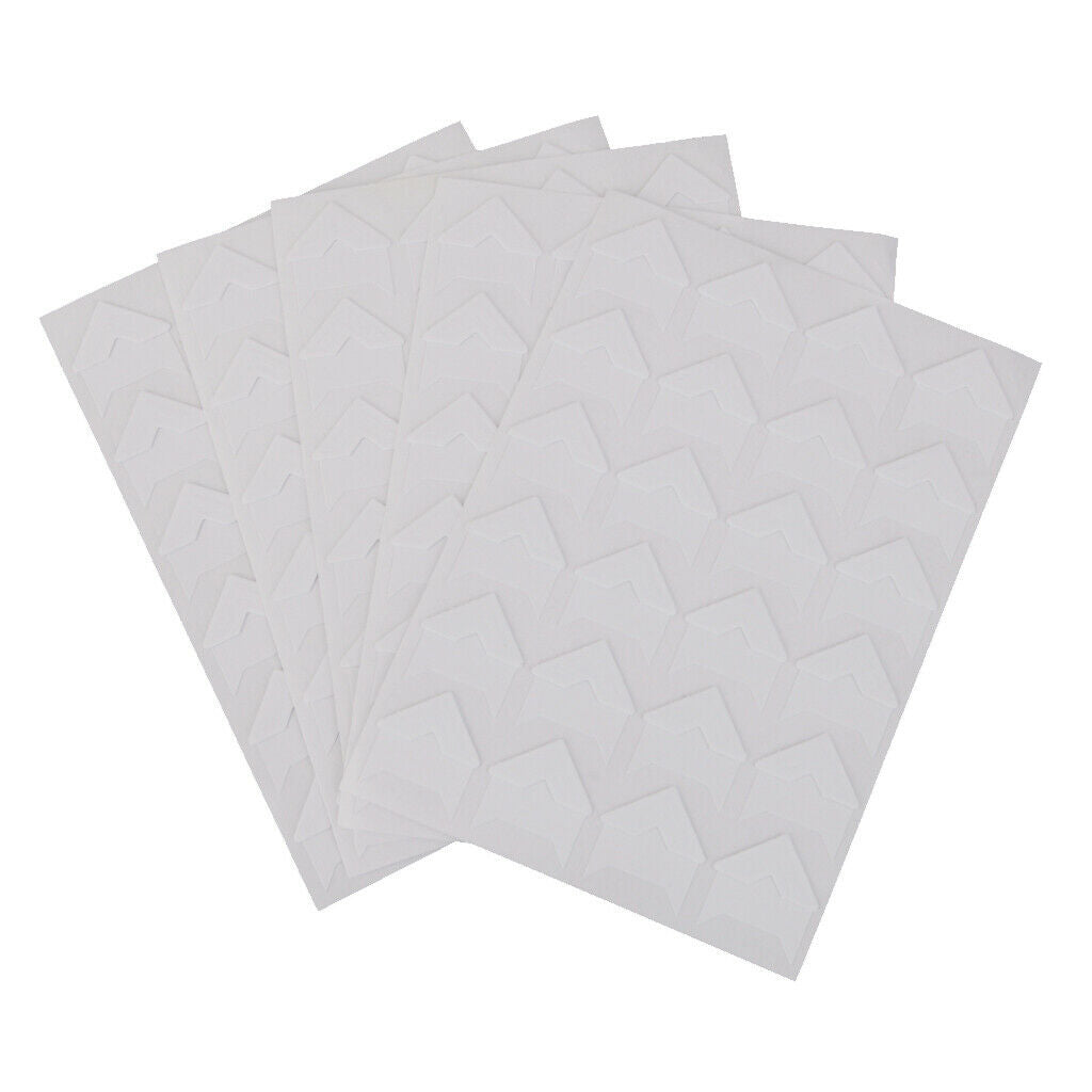 5 Sheets White Photo Album Corner Stickers for DIY Scrapbooking Decoration