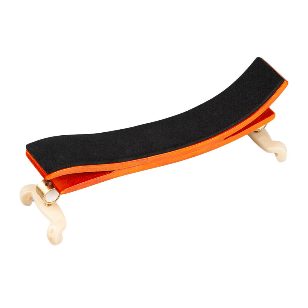 Professional Maple Wooden Adjustable Violin Rest Holder for 3/4 4/4 Violins