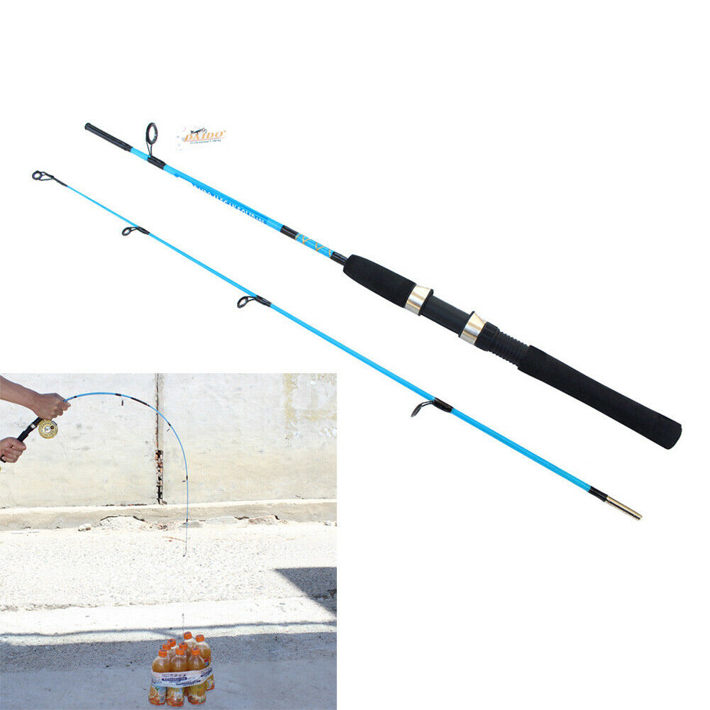 New 1.2M Portable Fiber Reinforce Plastic Lure Rod Telescopic Fishing Pole @