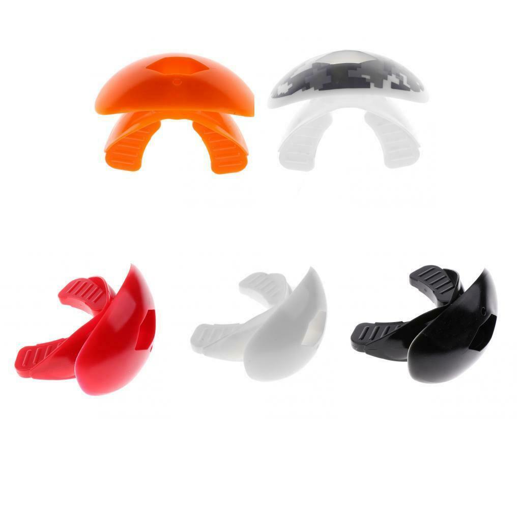 Mouth Guard Gum Shield Teeth Protection for Boxing MMA Basketball White