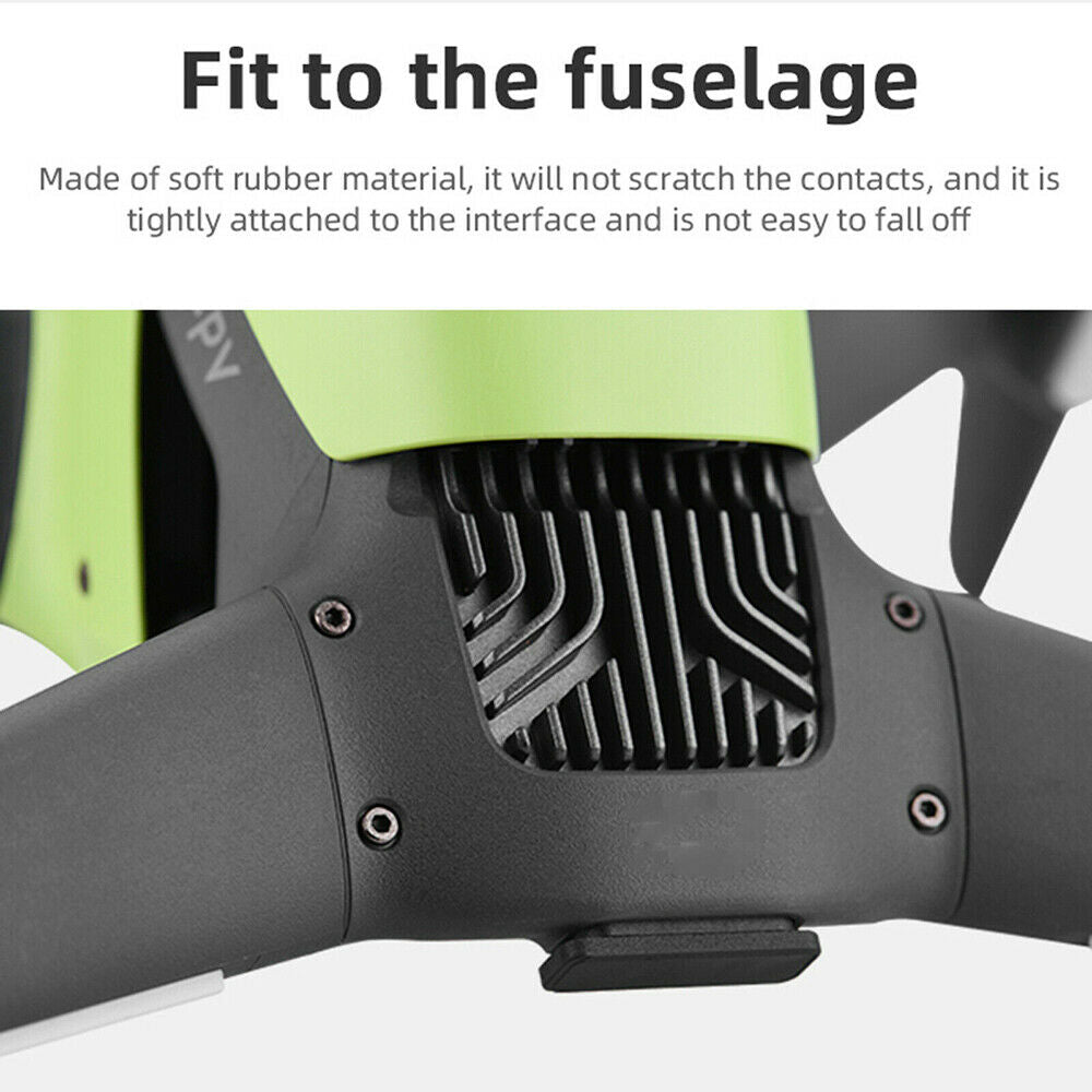 Dust Plug Battery Terminal Charging Port Protection Cover for DJI FPV Drone