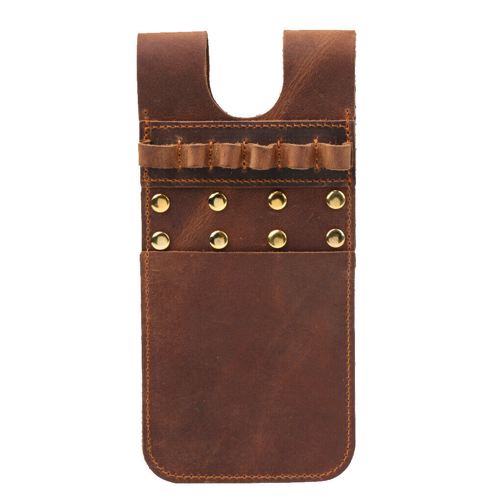 Archery In Artificial Leather Arrow Quiver 6 Arrows Bag Holder