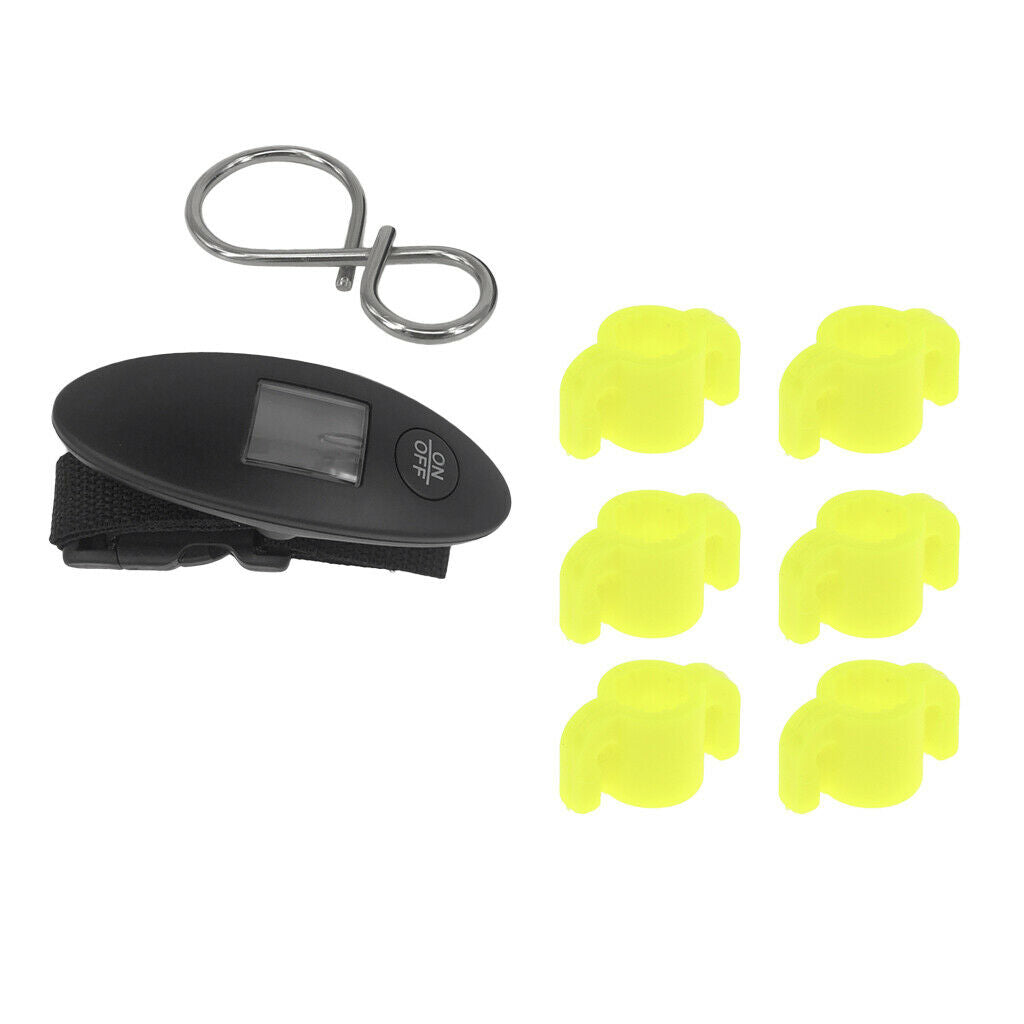 6pcs Bowfishing 5/16 Inch + Plastic Crash Rails