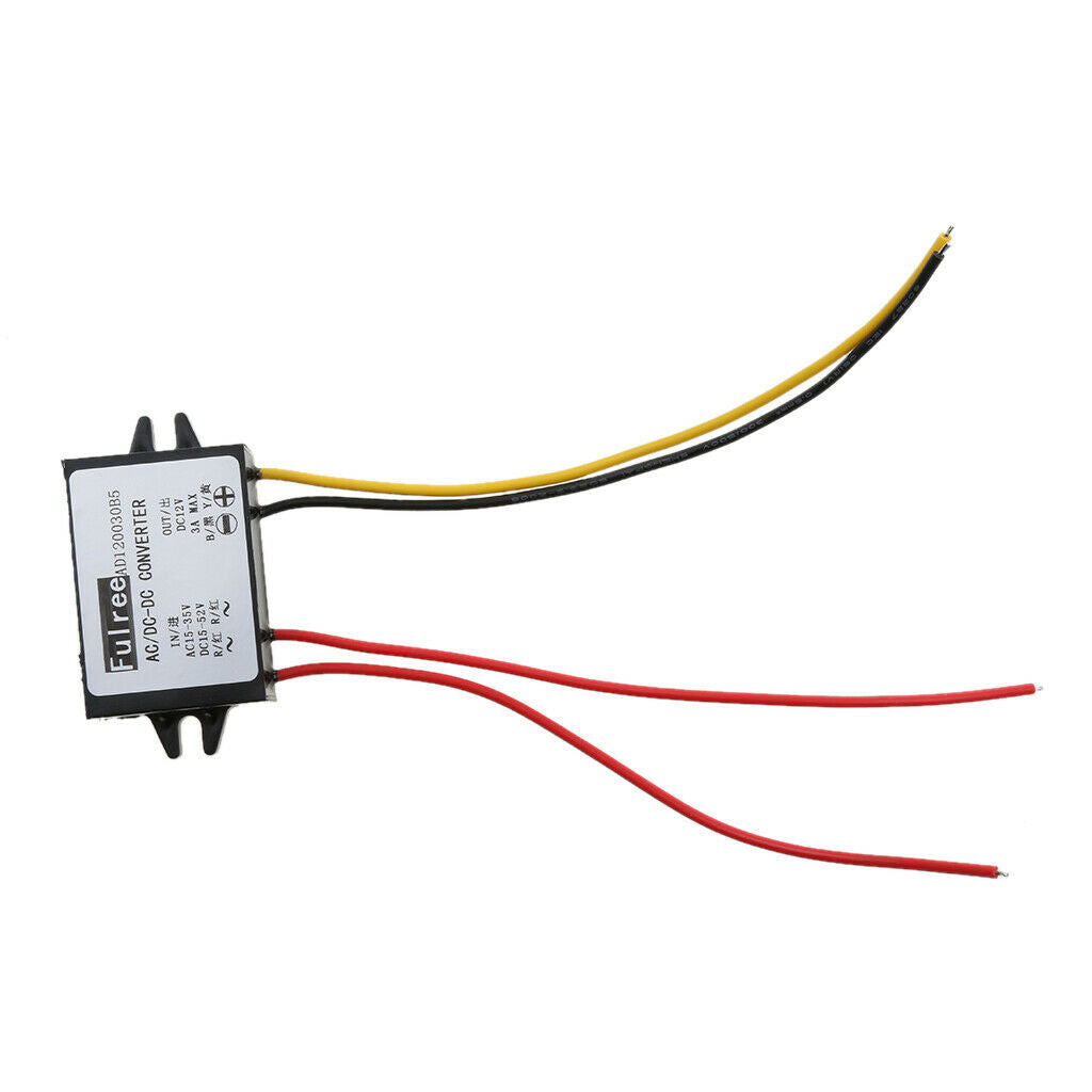 DC Voltage Volt Stabilizer Converter Regulator AC 16-35V/DC 15-52V to 12V/3A