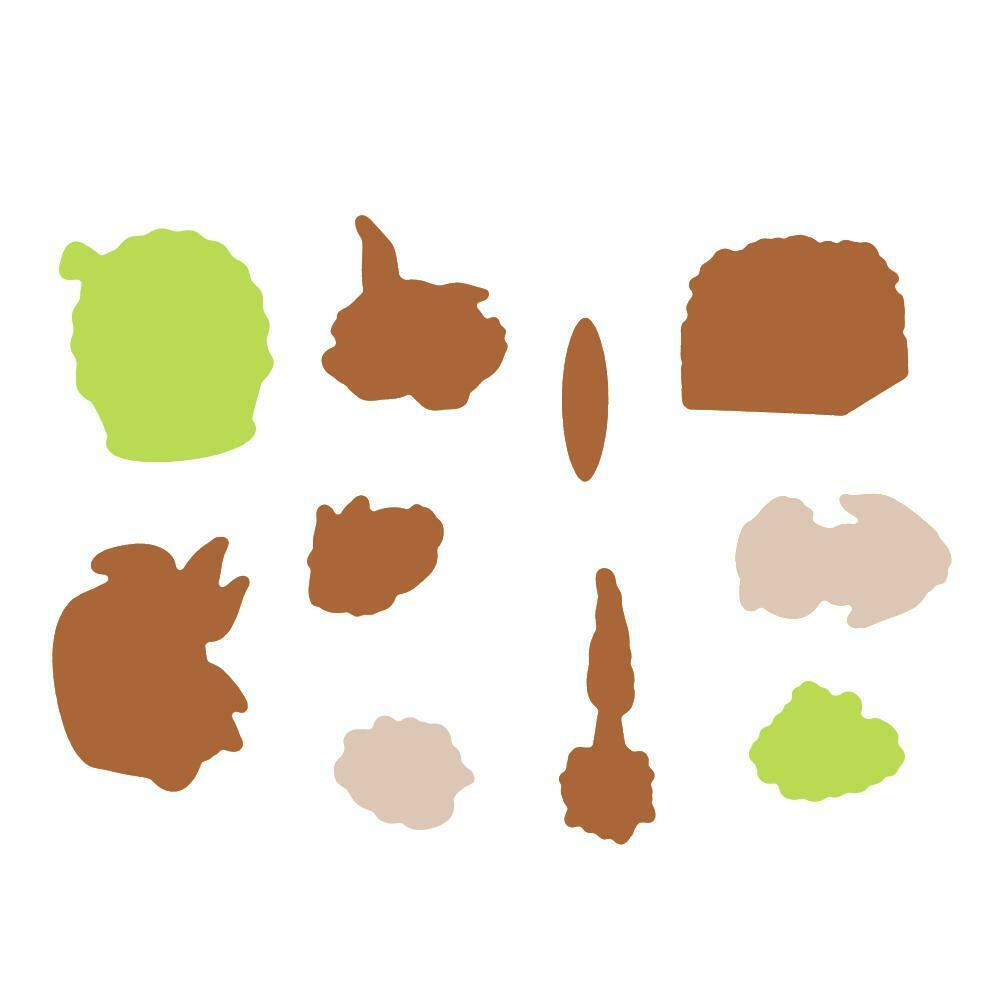 Metal Cutting Dies Stencil Scrapbooking Rabbit Stamp Embossing Paper Cards @