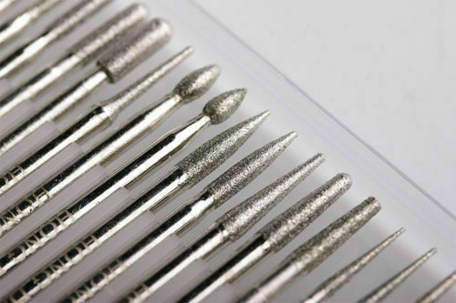 30 Nail Art Electric File Drill Bits Replacement Pedicure Manicure Kit Set Tool