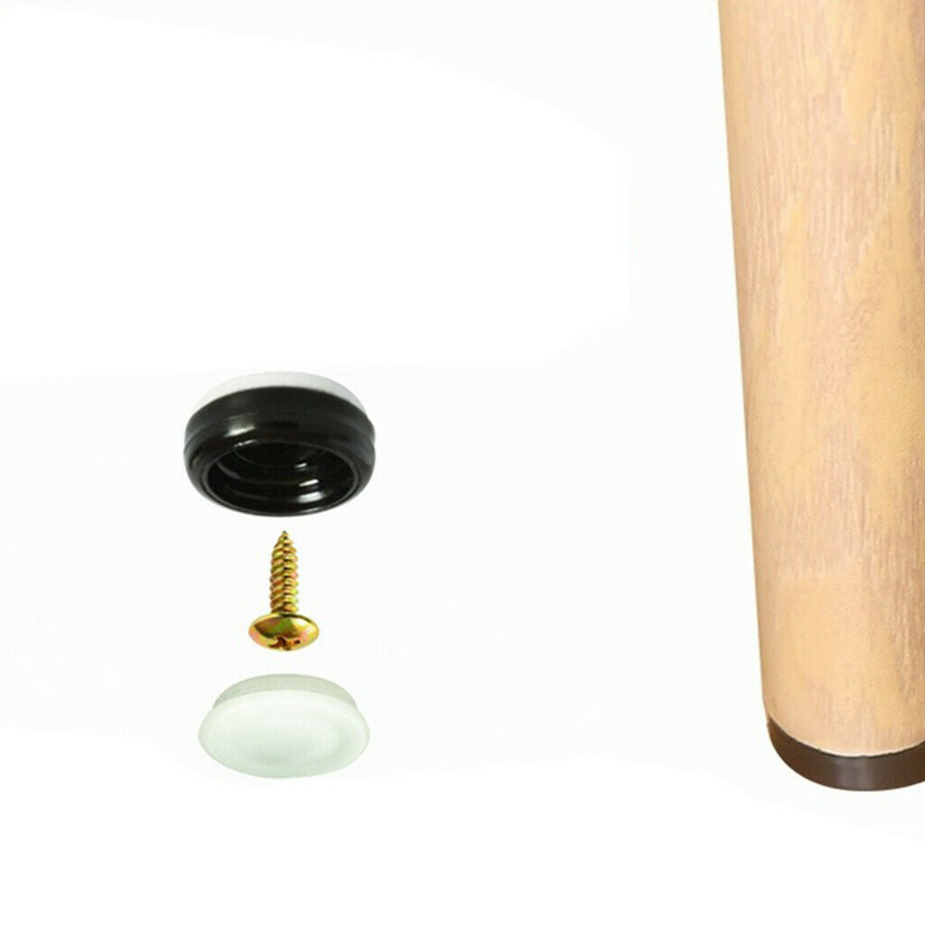 1pcs 19mm Chair Felt Pad Wooden Furniture Leg Gliders Non-slip Smooth Moving