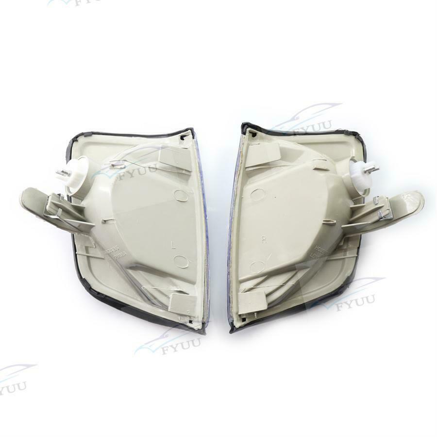 For Mercedes Benz W124 1985-95 Right + Left Clear Corner Light Turn Signal Light
