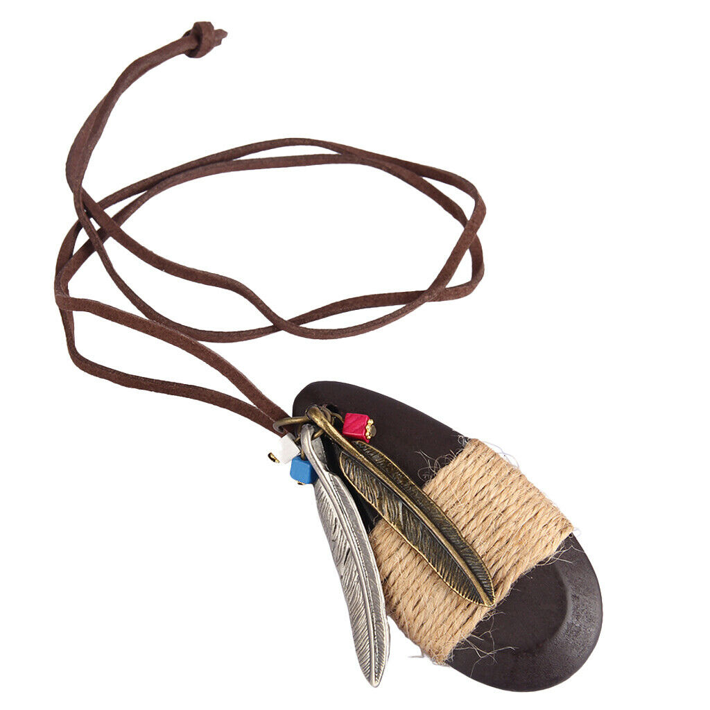 Retro Style  Waterdrop Pendant Necklace Jewelry Ethnic Style