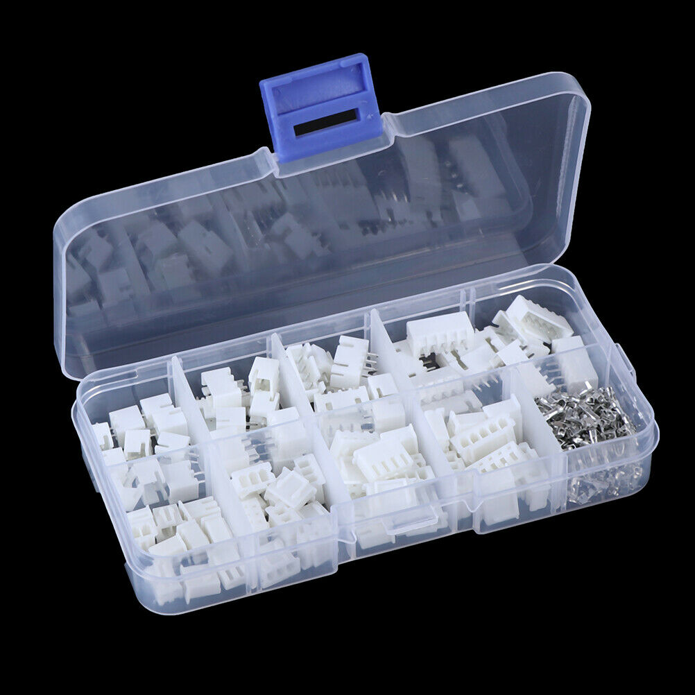 230pcs XH2.54 2p 3p 4p 5 pin 2.54mm pitch terminal kit JST connector_s WF