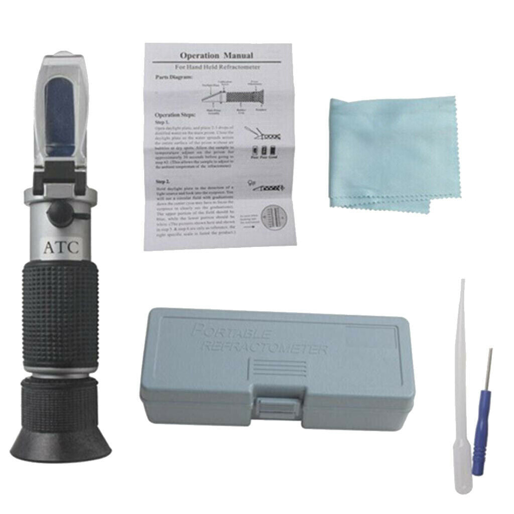 1x refractometer The antifreeze solution battery electrolyte washing liquid