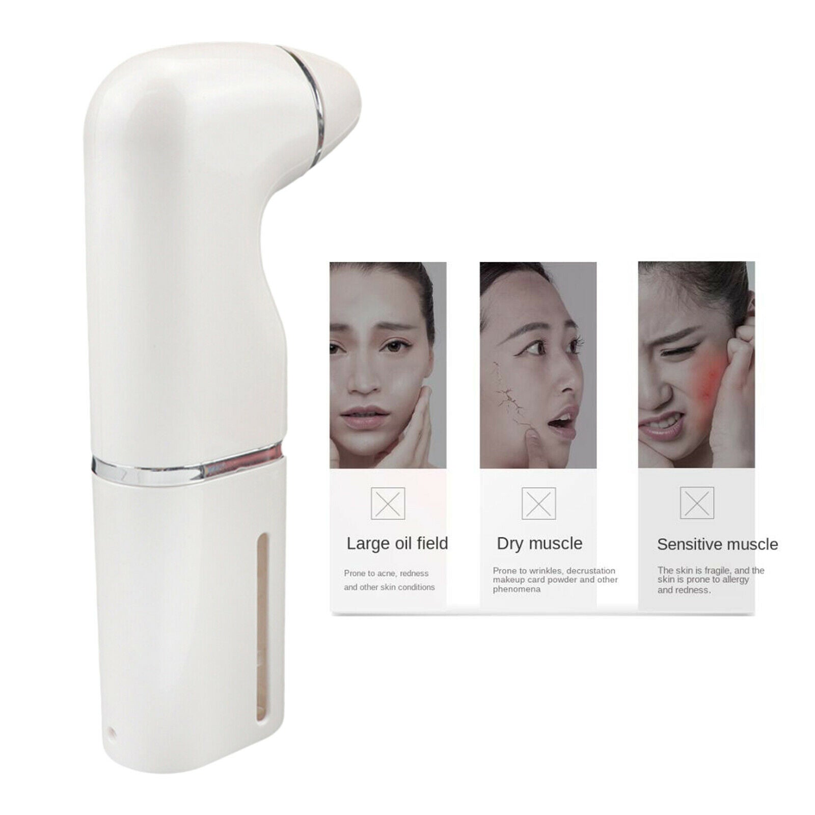 20ml Household USB Oxygen Injection Nano Facial Mister Spray Beauty Device