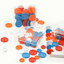 50x Plastic Expander Discs DIY Notebook Scrapbooking Office Stationery 18mm