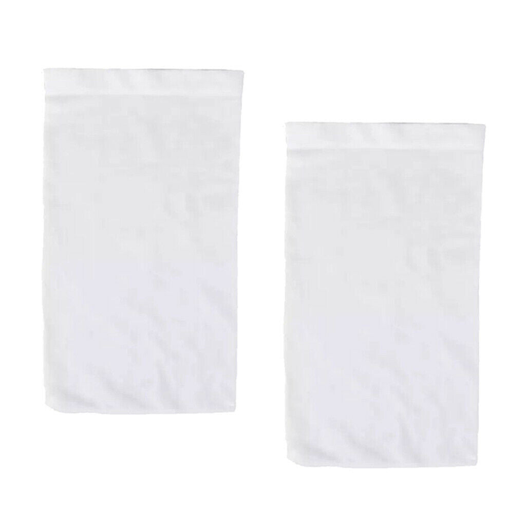 2x White Swimming Pool Filter Storage Pool Basket Sock Screen for Pool