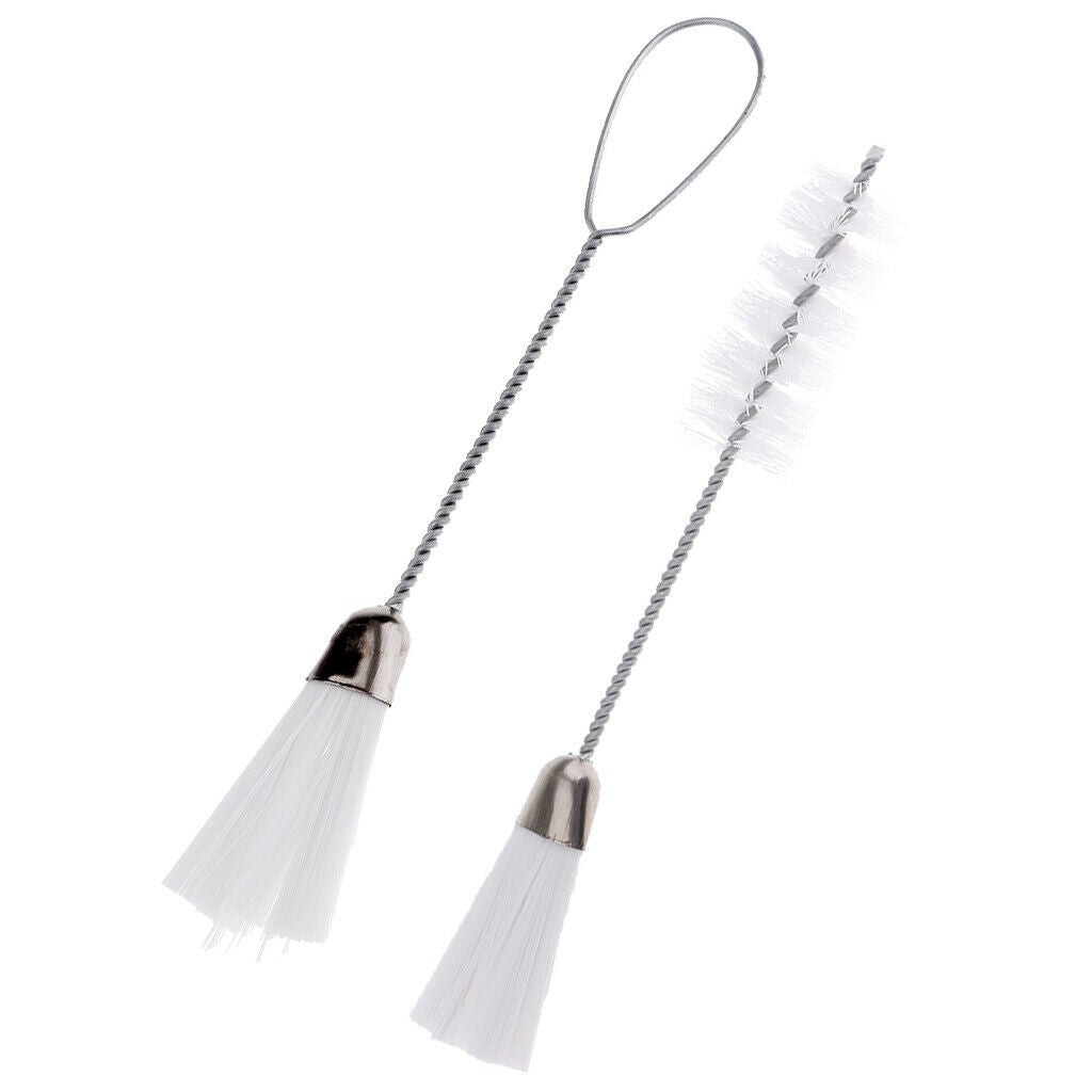 2x Sewing Machine Cleaning Brush Spiral Handle Brush for Brother Singer
