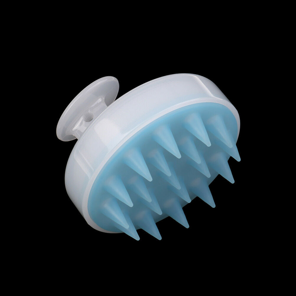 Shampoo Comb Silicone Teeth Hair Scalp Soft  Brush Hair Washing Comb Massa.l8