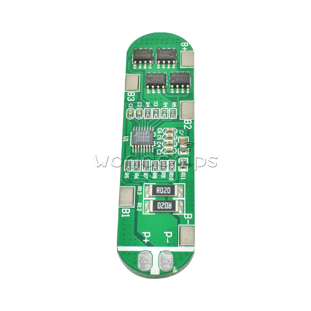 4S 6A Li-ion Lithium Batterie 3.7V 18650 Charger Battery Protection Board 4Pack