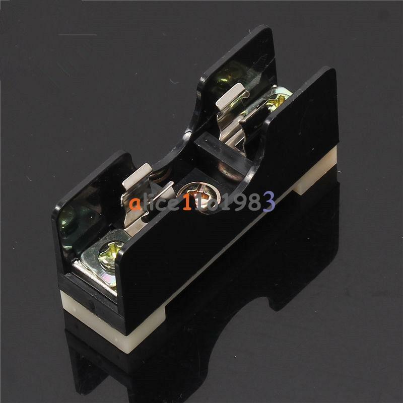 FS101 10A 6*30mm Fuse Socket With Indicator Light DIN RAIL Mounted Fuse