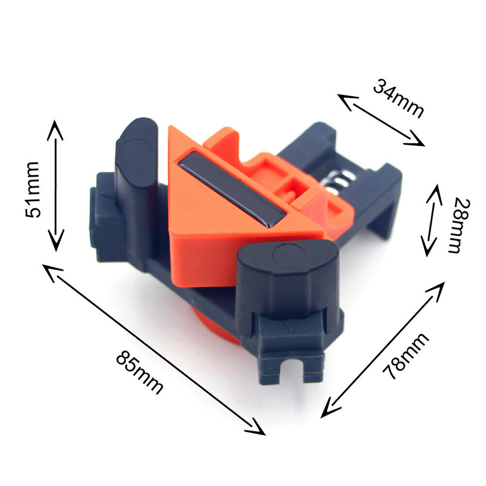 90 DEGREE RIGHT ANGLE CORNER CLAMP WOODWORKING WOOD for KREG JIGS CLAMPS T Hot