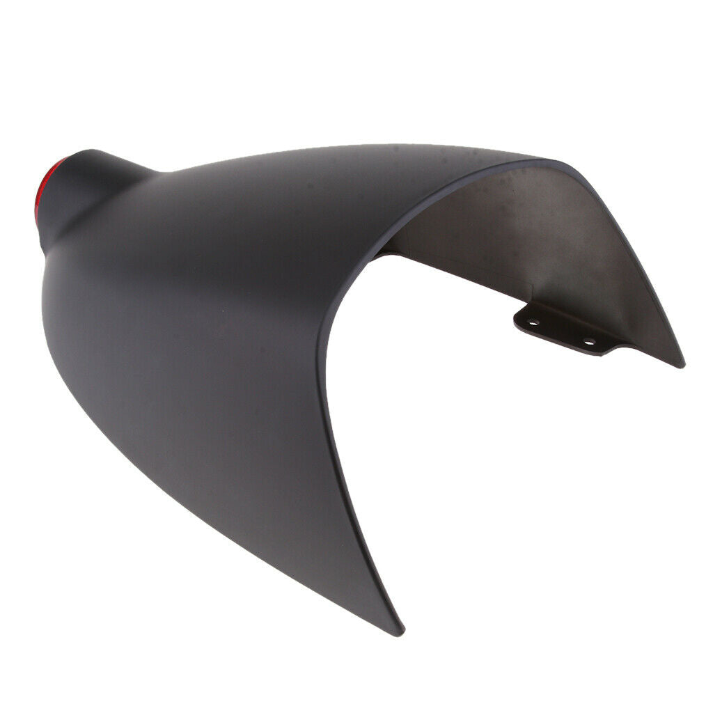 Matt Black Rear Seat Cover Cowl Fairing W/ LED