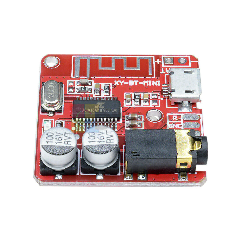 5PC Bluetooth 4.1 Audio Lossless Receiver MP3 Decoder Amplifier w/ LED Indicator