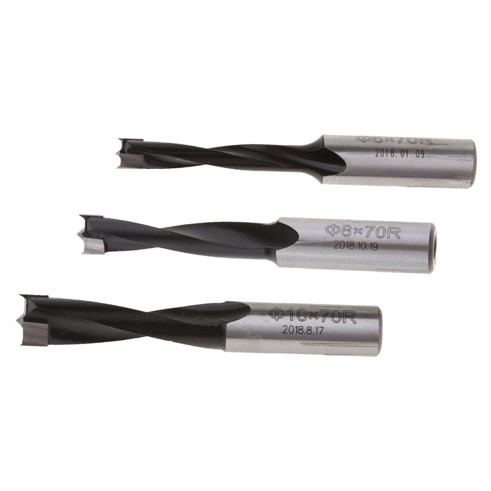 Pack of 3 Durable Router Drill Bit End Mill Wood Woodwork Milling Cutter