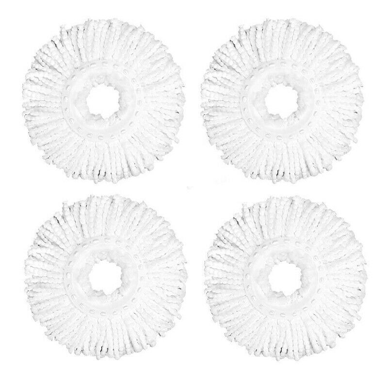 Microfiber Mop Head, 360 Degree Rotating Mop Head, Cotton Yarn Mop ReplacementV3