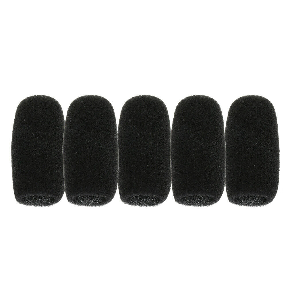 5 Pcs   Filter Windscreen Sponge Windshileld Interview Microphone Cover M5