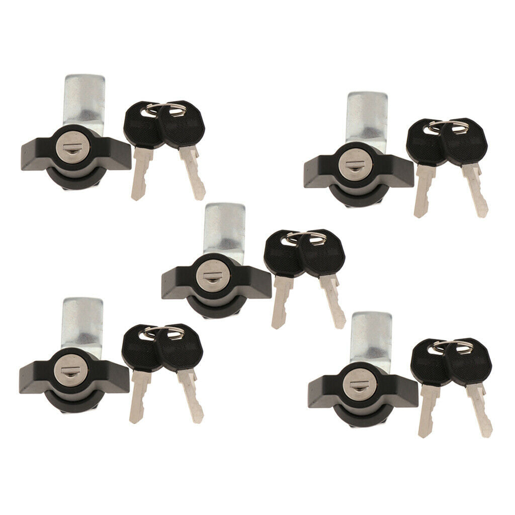 2x RV Truck Cabinet Latch Handle Latch Paddle For Truck Cabinet Trailer