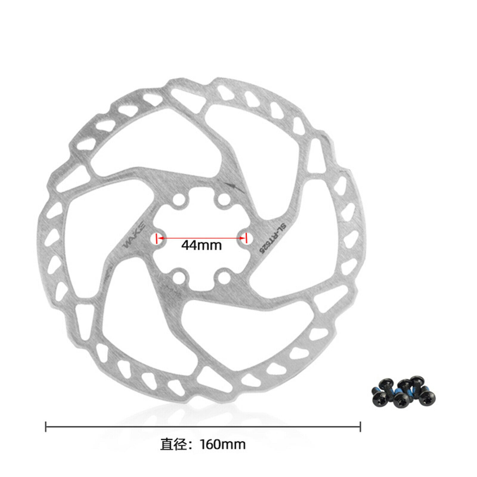 Bike Disc Brake Kit Caliper 160mm Rotors Mechanic Tool Mountain Bike MTB