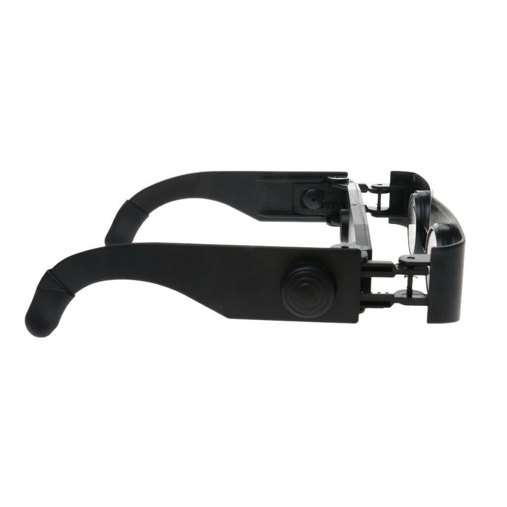 Eyewear Style Black Magnifier Telescope Binoculars for Fishing Hiking