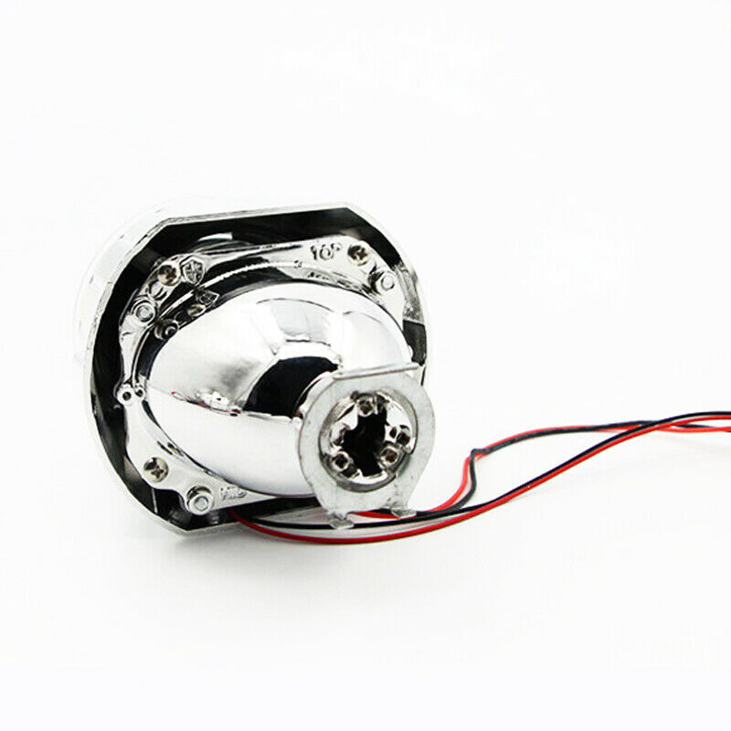 2.5" HID Bi-xenon Projector Lens LHD/RHD Headlight w/ Light Guide Angel Eye H1H4