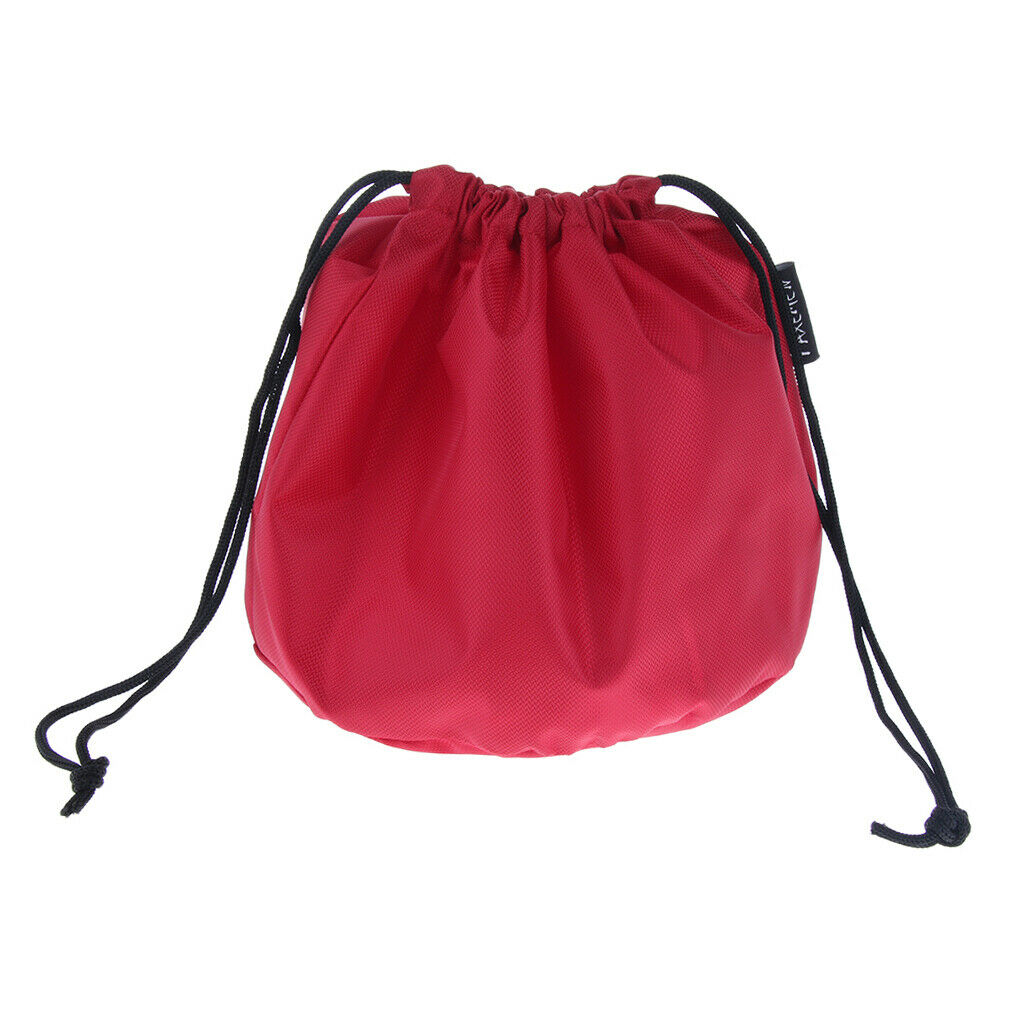 2X Camping Tableware Pot Storage Bag Drawstring Organize Picnic Plates Bowl M