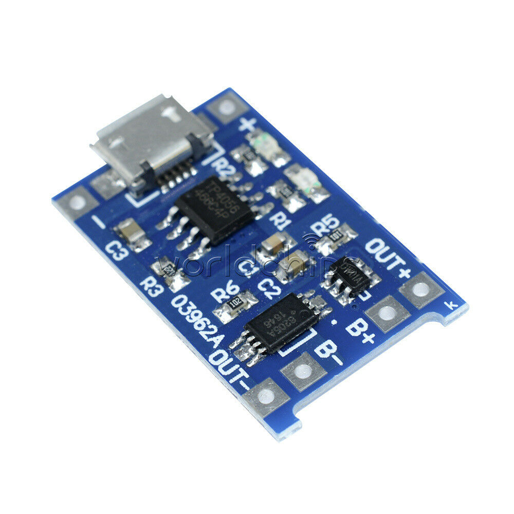 5pcs 5V 1A USB 18650 Lithium Battery Charging Board Module Protection TP4056