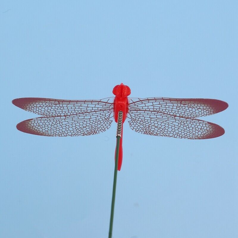 20 Pieces Garden Butterflies Stakes And 4 Pieces Dragonflies Stakes Garden OrnY4