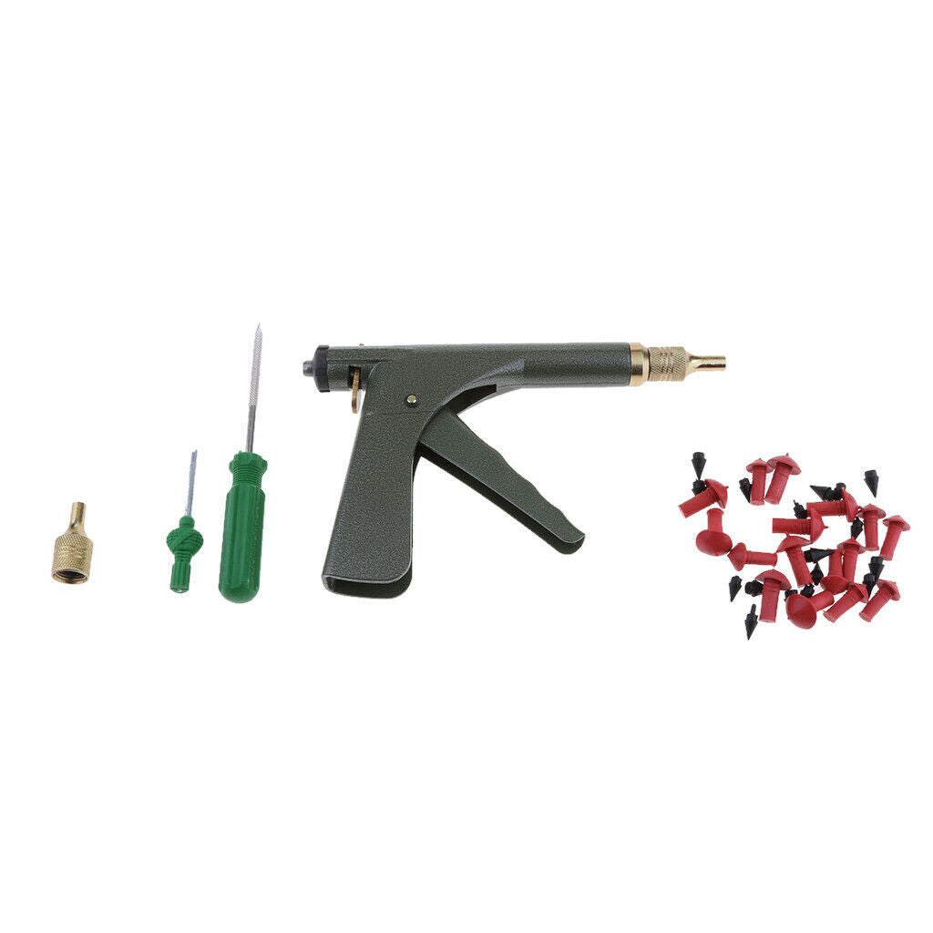Tubeless Tyre Puncture Repair Kit for Car Motorcycle Scooter Bike