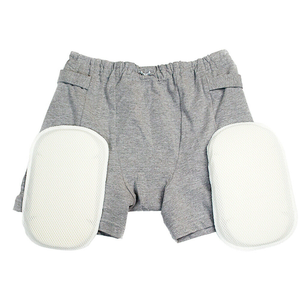 3Pcs Hip Fractures Protector Pant Support Shield Fall Prevention for Elderly