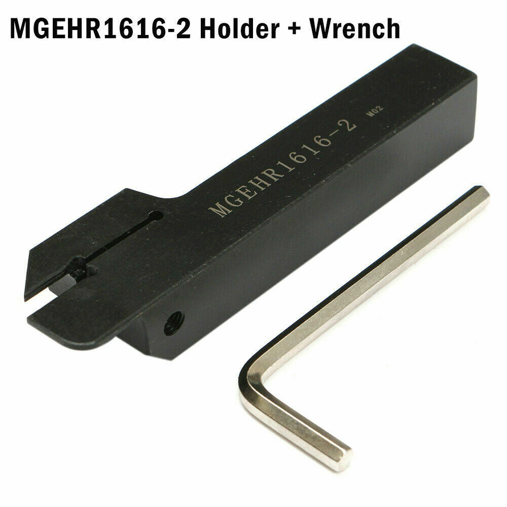 MGEHR1616-2 External Grooving Lathe Cutter Boring Bar For MGMN200-G inserts