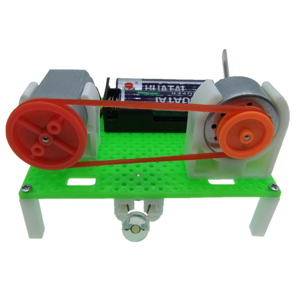 Battery Powered Electric Motor Car DIY Educational Gadget Hobby Robot Kits