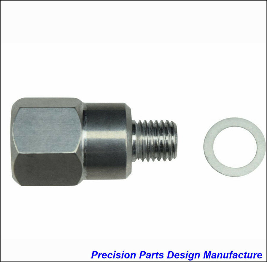 For LS Swap Gauge Sensor Adapter Coolant Temperature Sensor M12-1.5 to 3/8" NPT
