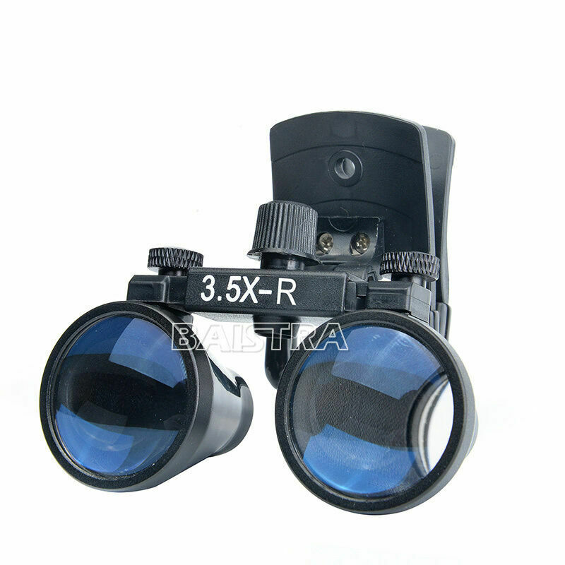 Dental 3.5X Binocular Loupes Surgical Glasses Magnifier Optical Clip DY-110