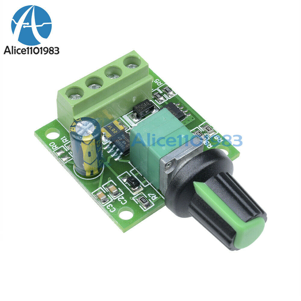 5PCS 2A Motor Speed Switch Controller PWM 1803BK+self-recovery Fuse DC 1.8V-15V