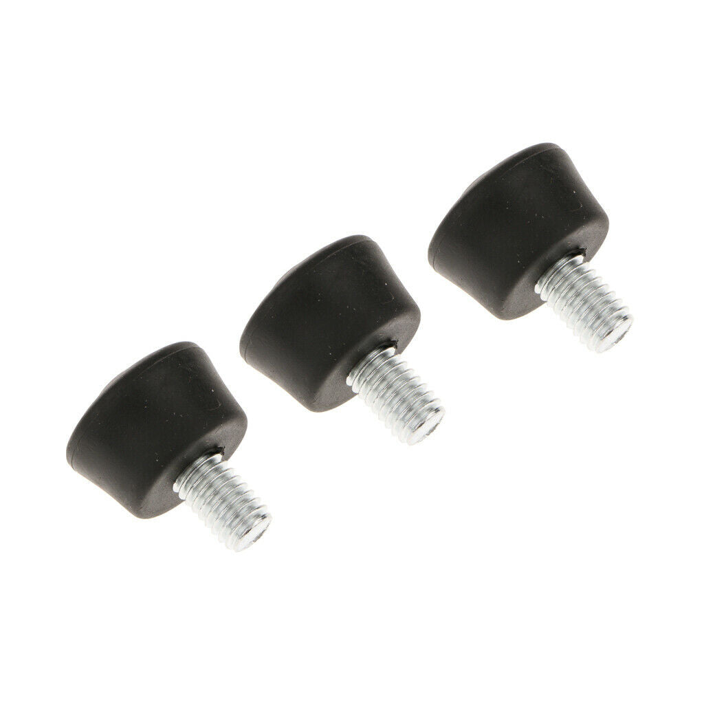 3Pack M8 Conversion Screws Tripod Foot Adapter Rubber Bottom Foot  Pads