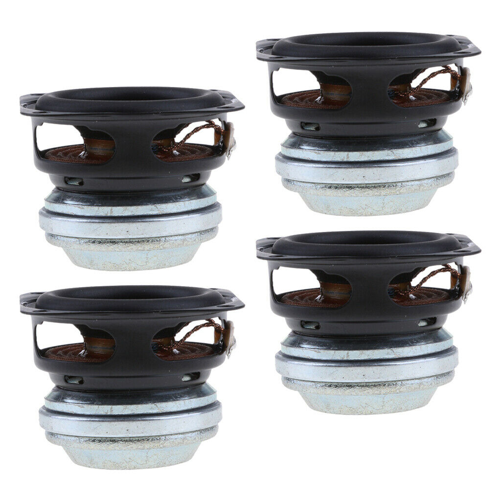 40mm 10W 4Ohm  Speaker Stereo Sound 16 Coil Replacement (Pack Of 4)