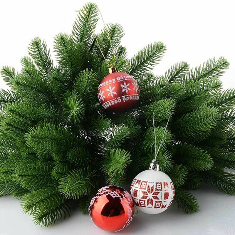Flone Artificial Pine Needles Simulation Plant Christmas Trees Decoration.l8