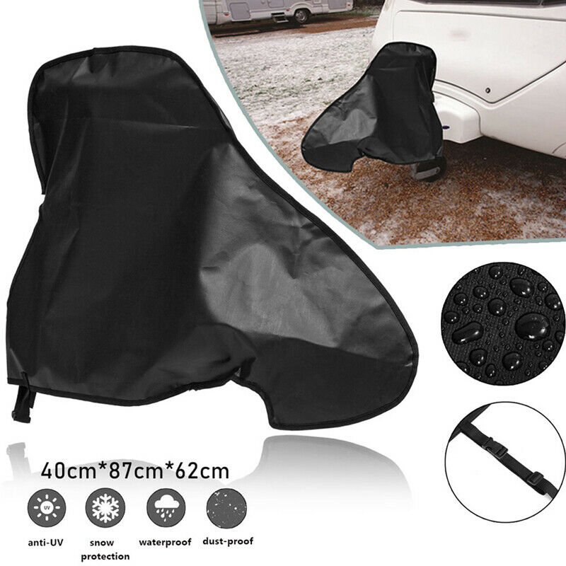 Universal Waterproof RV Caravan Trailer Hitch Cover Towing Hitch Cover Dustproof