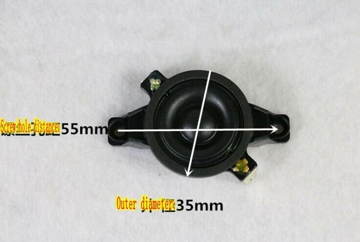 2pcs 8Ω 10W Tweeters Treble Cloth film Neodymium Speaker Loudspeaker Audio Parts