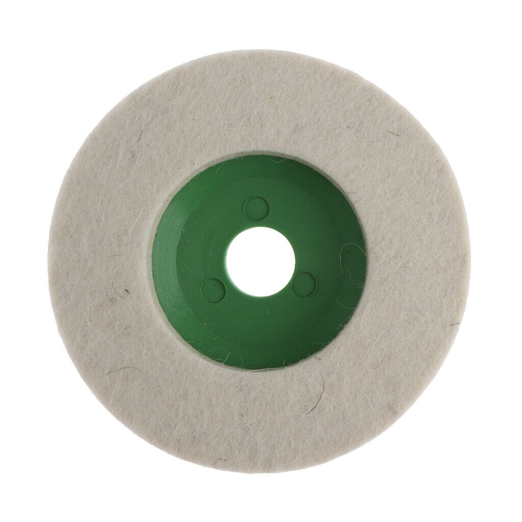 2 Pieces 100mm/4inch Buffing Polishing Wheels For Bench Grinder Buffer Tool
