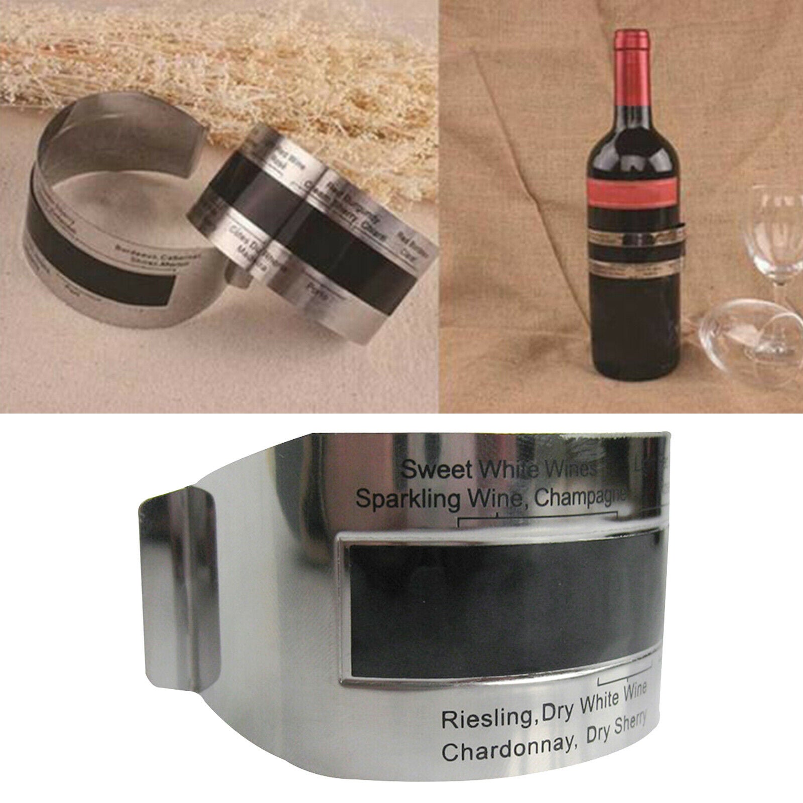 Portable Household Wine Thermometer for Red Wine Temperature Ranged 4~24â„ƒ