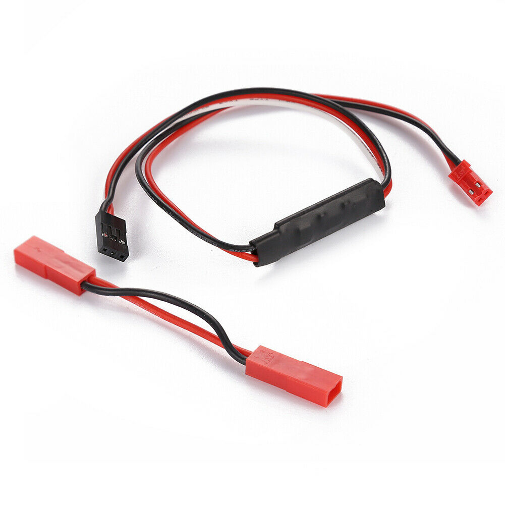 Universal Simulation Winch Controller 3 Ways Receiver Cable for 1/10 RC Car @